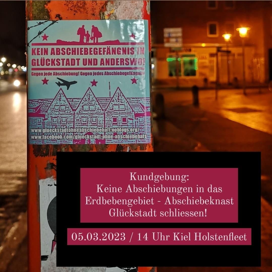 [KI]Kundgebung 05.03.2023 / 14 Uhr Kiel Bootshafen/Holstenstraße (TKMaxx)